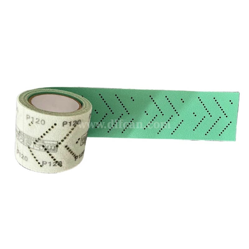 High-Performance Green Ceramic Sandpaper with Hook & Loop