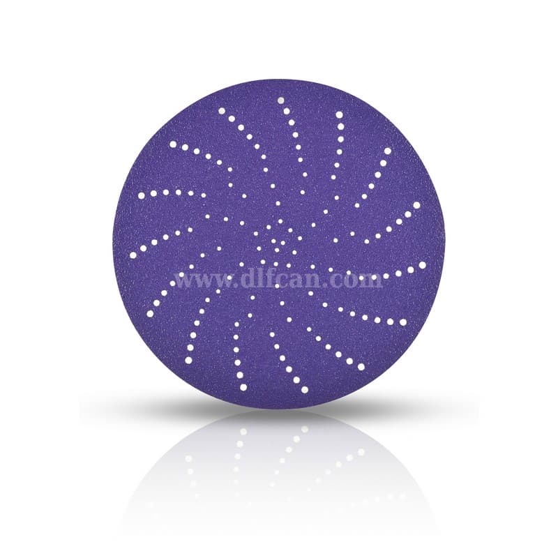 198 Purple Ceramic Film Sanding Disc for Auto Body