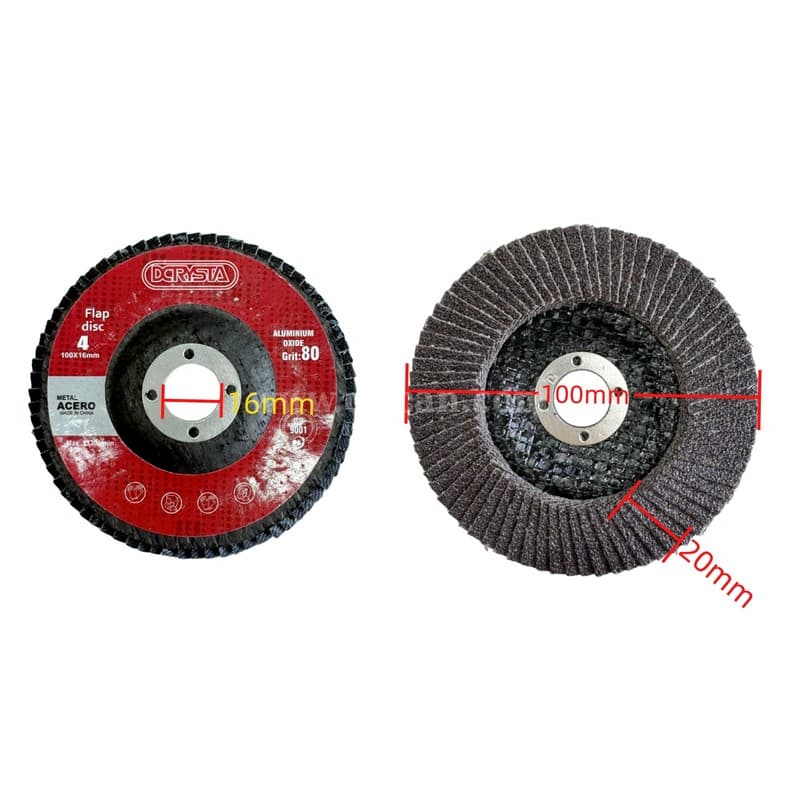 Flap Disc DFD-C100X1672 for Metal and Wood Grinding