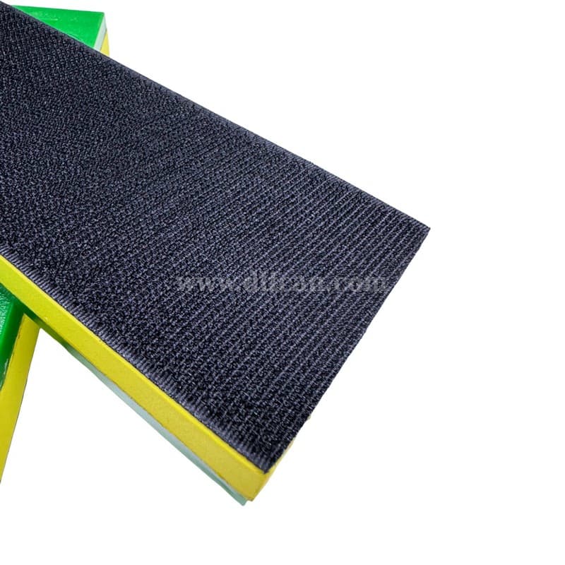 Velcro Backing for Quick Sandpaper Changes