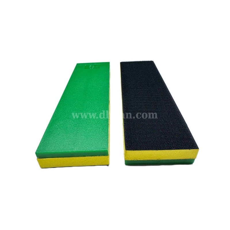 Durable ABS and EVA Green Sanding Block