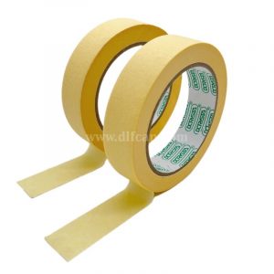 Automotive masking tape with natural rubber adhesive