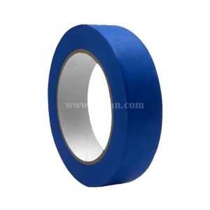 Waterproof blue masking tape with acrylic adhesive