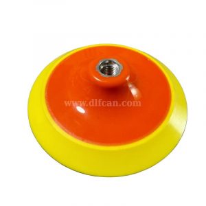 Durable polyurethane backing pad with easy attachment