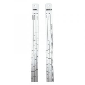 Paint Mixing Ruler