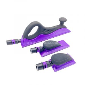 Purple Sanding Block Set with Hook and Loop Attachment