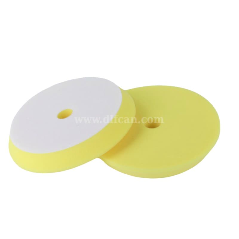 Premium yellow compounding pad for paint correction