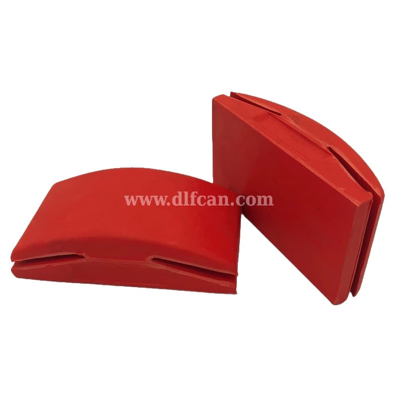 Durable Rubber Sanding Block in red Color