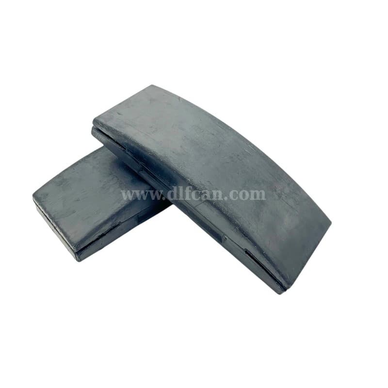 Durable Rubber Sanding Block in Black Color