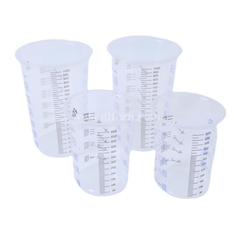 High-quality solvent-resistant soft mixing cups