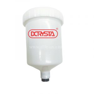 Reinforced nylon spray gun cup with high toughness for industrial use.