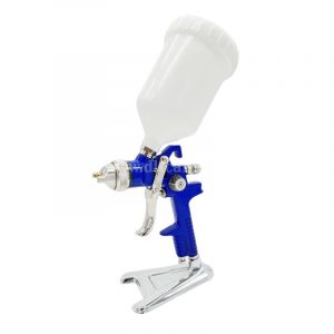 Precision-engineered spray gun for automotive and industrial coatings