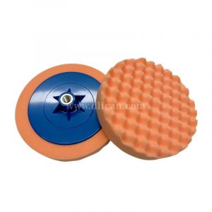 200mm Orange Compounding Pad - Balanced Texture