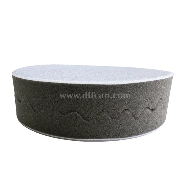 Dual Black Waffle Pads for Professional Surface Finishing