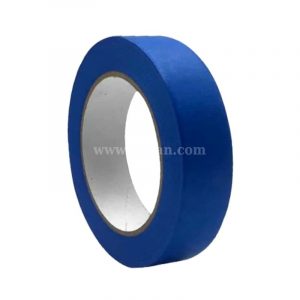 Blue rice paper masking tape with UV resistance for outdoor use